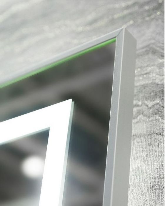 Зеркало BelBagno Kraft 70 SPC-KRAFT-700-900-LED-TCH-WARM с подсветкой Сатин с сенсорным выключателем и подогревом