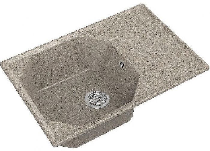 Кухонная мойка GranFest Unique GF-U-740L Песочная