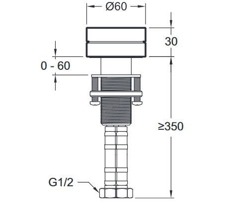 Рычаг управления Jacob Delafon Grands Boulevards, E77963-8A-CP, хром Рычаг управления Jacob Delafon Grands Boulevards, E77963-8A-CP, хром