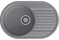 Кухонная мойка GranFest Quarz GF-Z18 Темно-серая