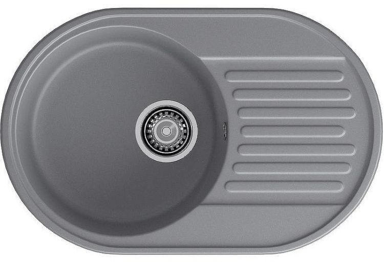 Кухонная мойка GranFest Quarz GF-Z18 Темно-серая