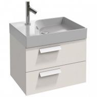 Тумба под раковину Jacob Delafon Rythmik 60 см EB1301-N18 белый блестящий