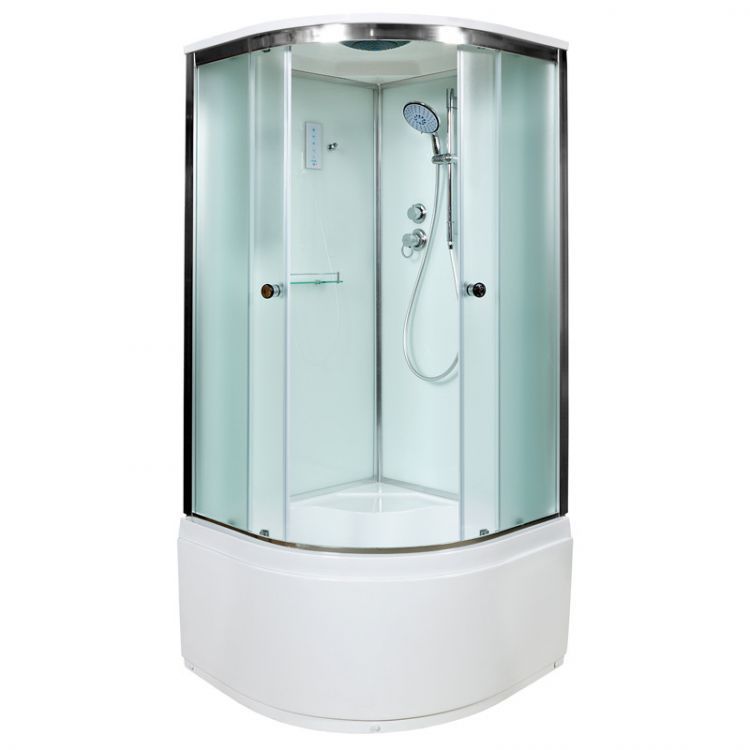 Душевая кабина Deto D80S + эл. 80x80x220