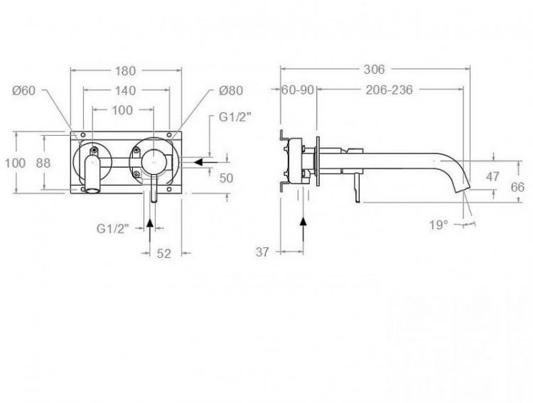 Смеситель для раковины Ramonsoler Odisea 392103OC Золото брашированное Смеситель для раковины Ramonsoler Odisea 392103OC Золото брашированное