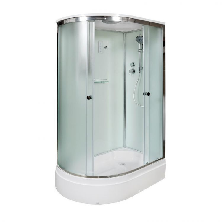 Душевая кабина Deto D272S+ эл. R 120x80x220 Душевая кабина Deto D272S+ эл. R 120x80x220