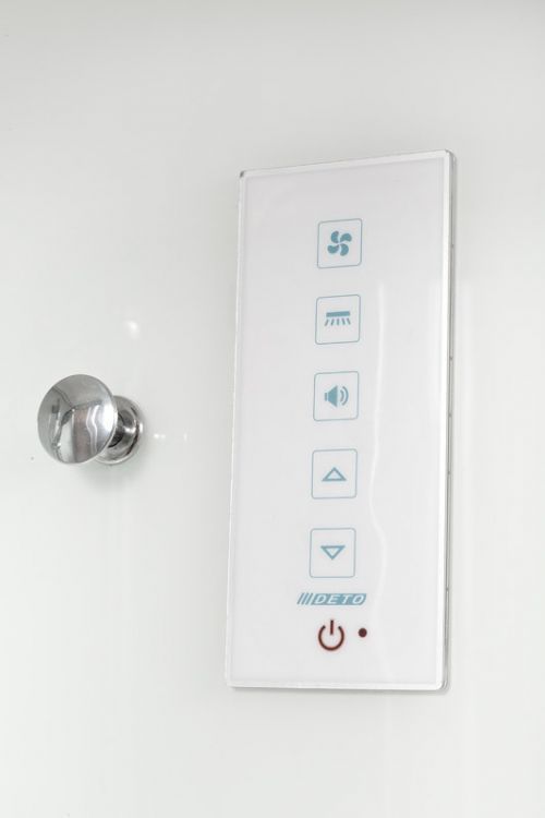 Душевая кабина Deto D272S+ эл. R 120x80x220 Душевая кабина Deto D272S+ эл. R 120x80x220