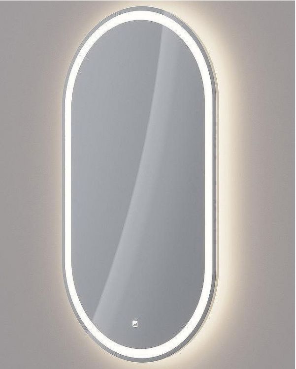 Зеркало Dreja Luno 55 99.2007 с подсветкой с сенсорным выключателем и подогревом