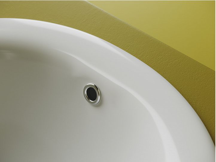 Раковина встраиваемая сверху CERAMICANOVA Sun овальная с переливом CN6080