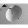 Умывальник CERAMICANOVA Element овальный встраиваемый под столешницу с крепежом и шаблоном для установки, артикул CN6042
