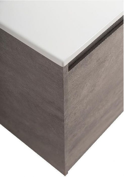 Тумба под раковину BelBagno Kraft 120 R KRAFT-1200-2C-1A-SO-CG-R подвесная Cemento Grigio
