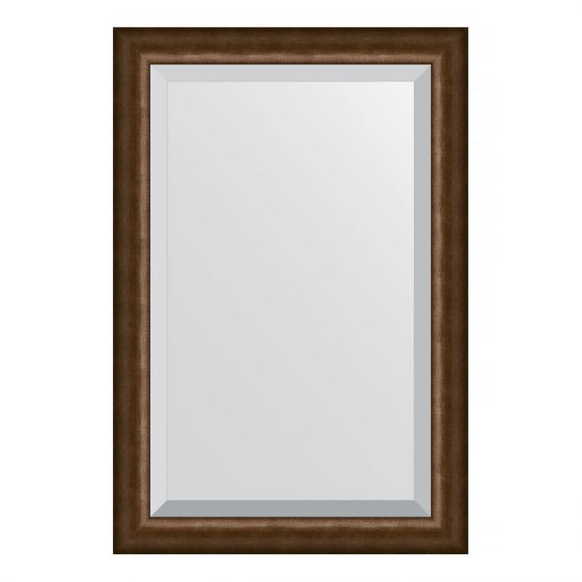 Зеркало EVOFORM  EXCLUSIVE BY 1178 62x92 состаренная бронза 66 мм с фацетом в багетной раме