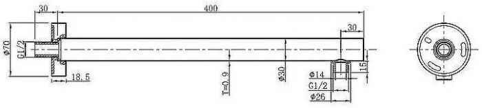 Душевая система Vincea Inspire VSFW-3I21MT2CH с термостатом Хром