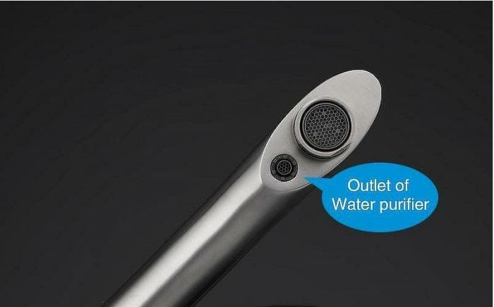 Смеситель для кухни Gappo G4399 Нержавеющая сталь
