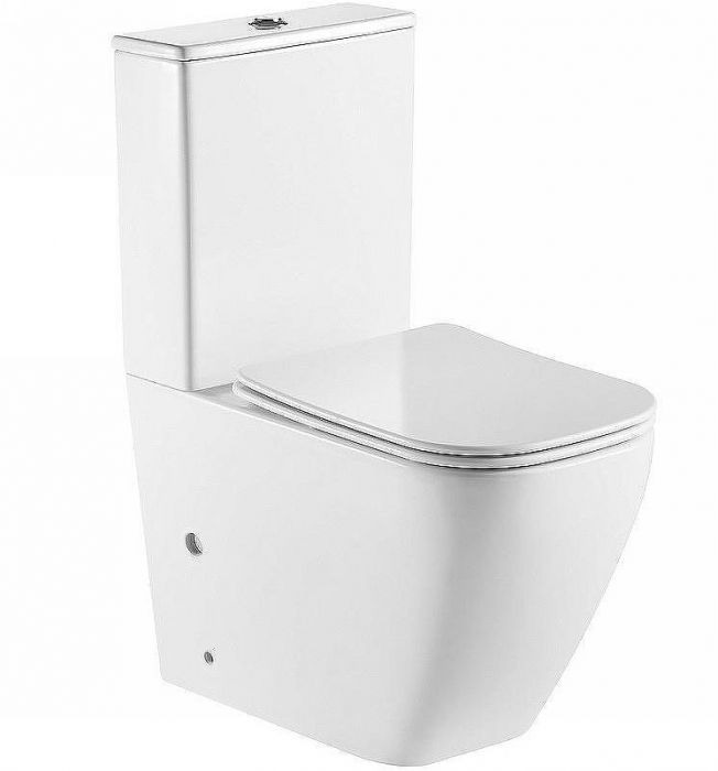 Унитаз компакт Azario Levanto AZ-1228A с бачком и сиденьем Микролифт