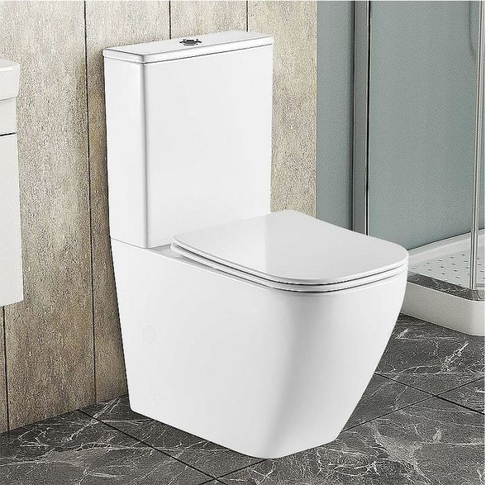 Унитаз компакт Azario Levanto AZ-1228A с бачком и сиденьем Микролифт