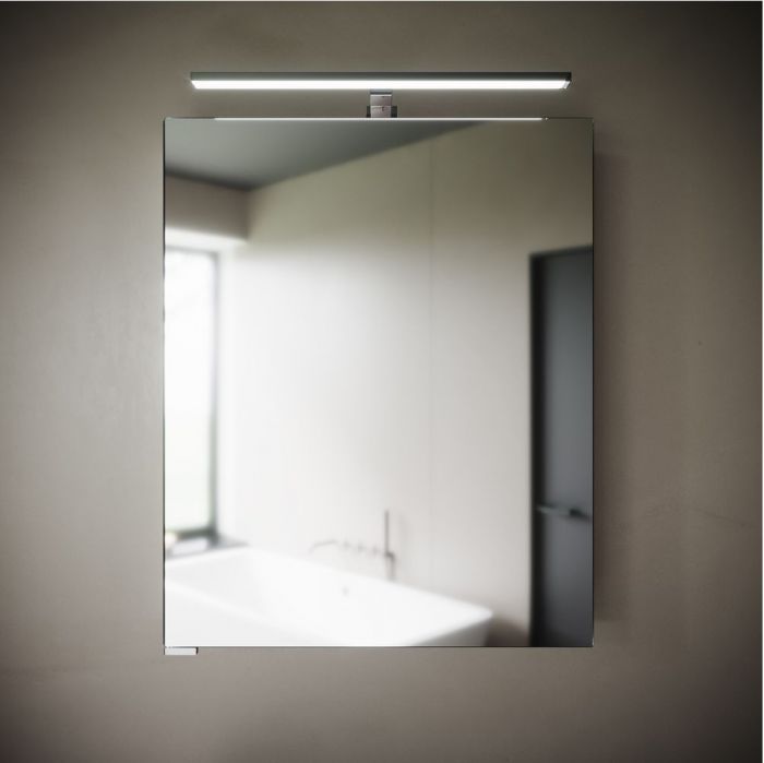 Зеркальный шкаф SANCOS Hilton с LED подсветкой 600x148х740, Z600