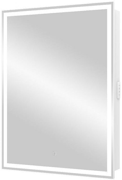 Зеркальный шкаф Континент Allure LED 60 L МВК004 с подсветкой Белый