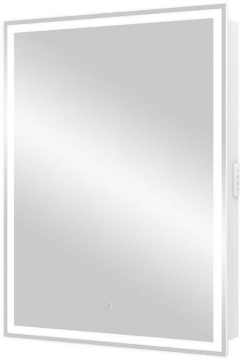 Зеркальный шкаф Континент Allure LED 60 L МВК004 с подсветкой Белый