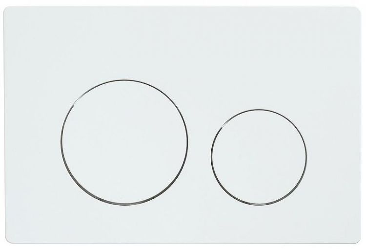 Клавиша смыва Veconi Flush FLV2-W цвет Белый глянцевый Клавиша смыва Veconi Flush FLV2-W цвет Белый глянцевый