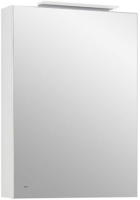 Зеркальный шкаф Roca Oleta 50 R A857644501 с подсветкой Белый матовый