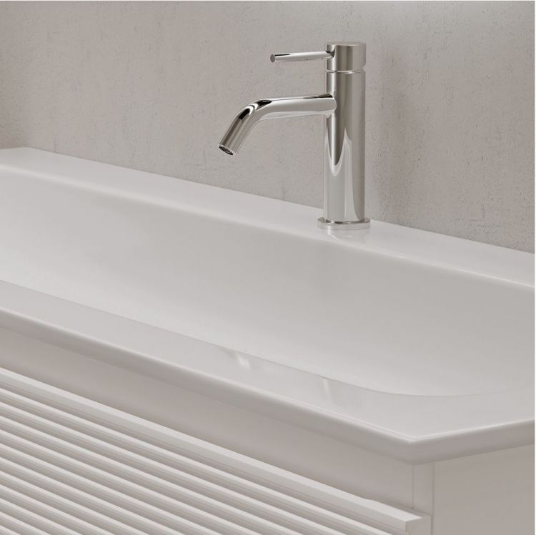 Тумба подвесная SANCOS под раковину Folk, Bianco 1195х445х500, FL120W