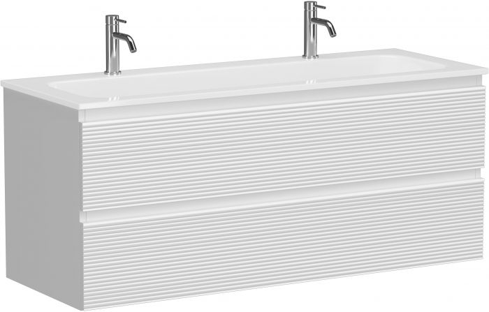 Тумба подвесная SANCOS под раковину Folk, Bianco 1195х445х500, FL120W