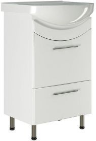 Тумба под раковину Mixline Радуга 52 523405 Белая