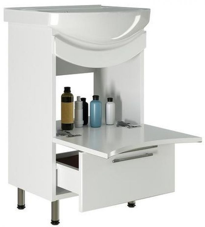 Тумба под раковину Mixline Радуга 52 523405 Белая Тумба под раковину Mixline Радуга 52 523405 Белая