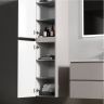 Шкаф-пенал SANCOS Snob R подвесной, Doha Soft 350х350х1650, PSNR35SM