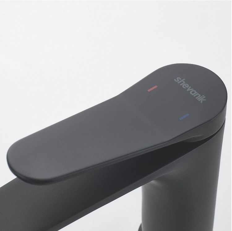 Смеситель для раковины Shevanik S6201H цвет Черный