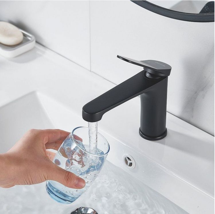 Смеситель для раковины Shevanik S6201H цвет Черный