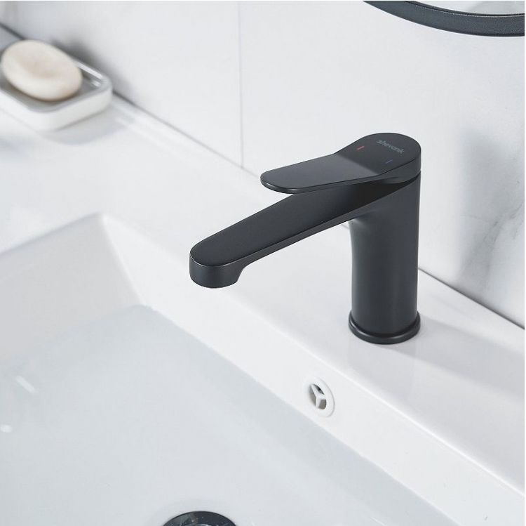 Смеситель для раковины Shevanik S6201H цвет Черный