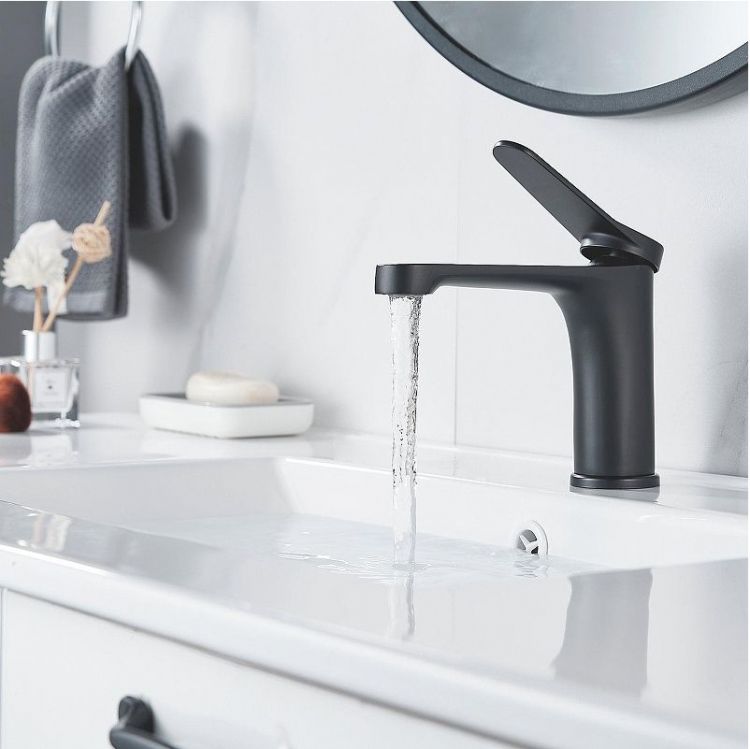 Смеситель для раковины Shevanik S6201H цвет Черный