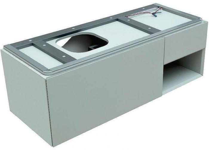 Тумба под раковину Allen Brau Infinity 120 L 1.21006.PWM подвесная Папирус матовый