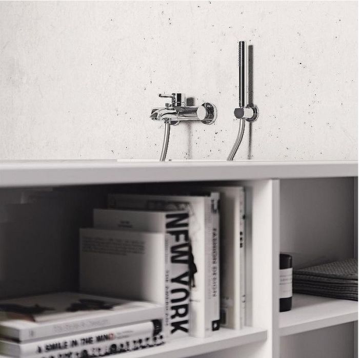 Смеситель для ванны Kludi Bozz 386910576 Хром