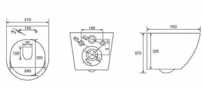 Унитаз Esbano Garcia ESUPGARCBM подвесной Черный матовый с сиденьем Микролифт