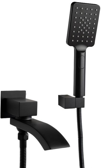 Душевая система FILARETE Waterfall FL1010BL цвет Черный матовый