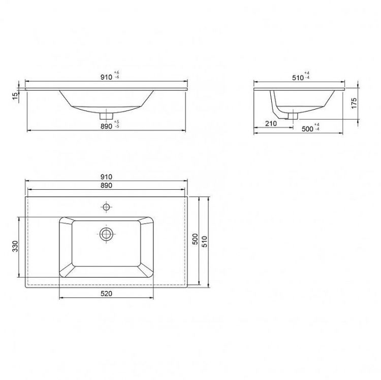 Тумба с раковиной Orka Moonlight 90 5003445 подвесная цвет Антрацит матовый