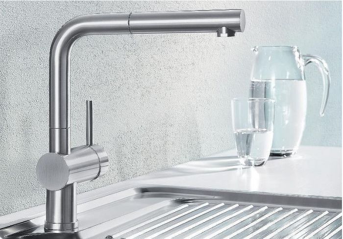 Смеситель для кухни Blanco Linus-S 517184 Нержавеющая сталь