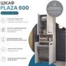 Шкаф пенал Vigo Plaza 60 314 с бельевой корзиной цвет Белый