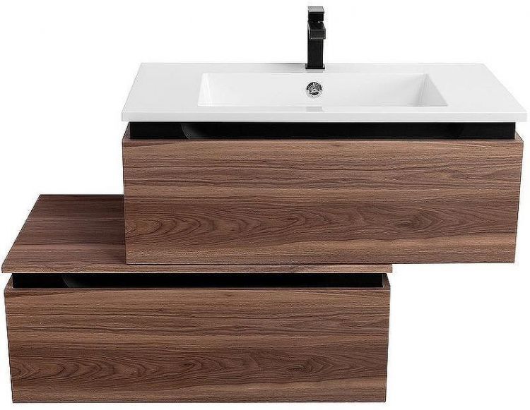 Тумба Cezares Slider 80 SLIDER-800-1C-PI-NA-P Орех дымчатый