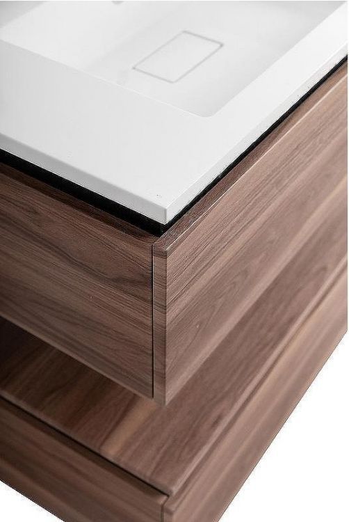 Тумба Cezares Slider 80 SLIDER-800-1C-PI-NA-P Орех дымчатый