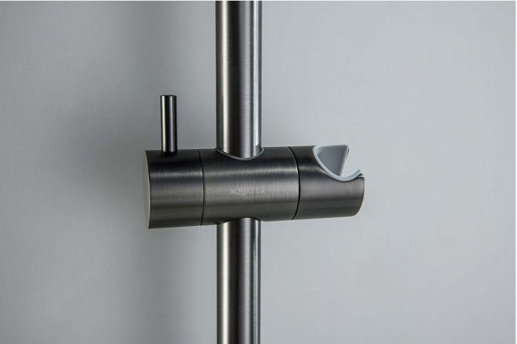 Душевой гарнитур Aquatek Европа AQ2012BGM цвет Оружейная сталь Душевой гарнитур Aquatek Европа AQ2012BGM цвет Оружейная сталь
