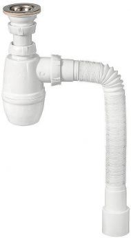 Сифон для раковины Wirquin Минор 30718050 Нержавеющая сталь