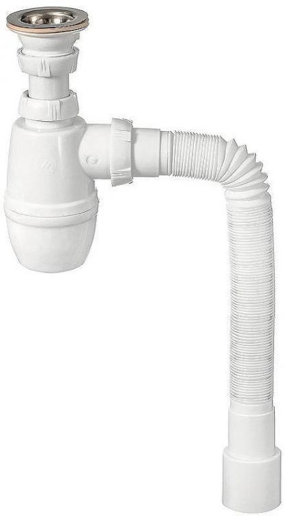 Сифон для раковины Wirquin Минор 30718050 Нержавеющая сталь