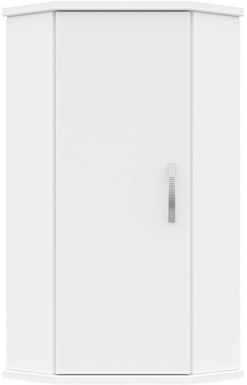 Подвесной шкаф Misty Лилия 34 Э-Лил08034-011бф угловой Белый Подвесной шкаф Misty Лилия 34 Э-Лил08034-011бф угловой Белый