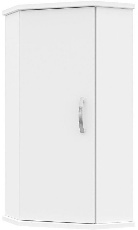 Подвесной шкаф Misty Лилия 34 Э-Лил08034-011бф угловой Белый Подвесной шкаф Misty Лилия 34 Э-Лил08034-011бф угловой Белый