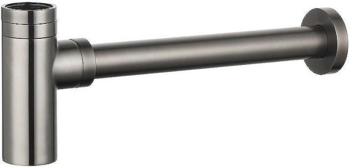 Сифон для раковины AQUAme AQM7010GM Оружейный металл