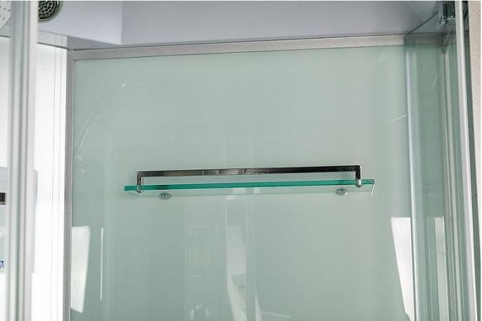 Душевая кабина WeltWasser WW500 Halle 1001 100x100 10000003240 профиль Хром стекло прозрачное