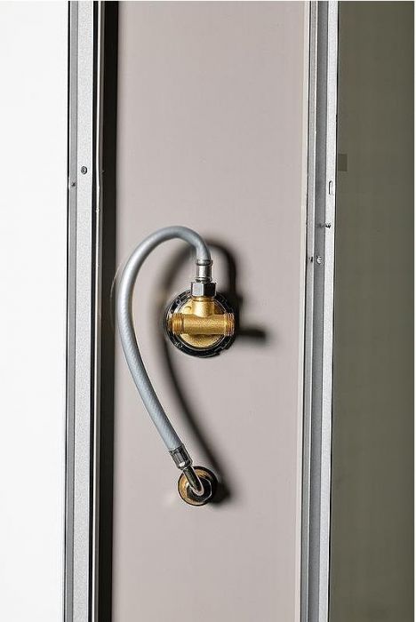 Душевая кабина WeltWasser WW500 Halle 1001 100x100 10000003240 профиль Хром стекло прозрачное